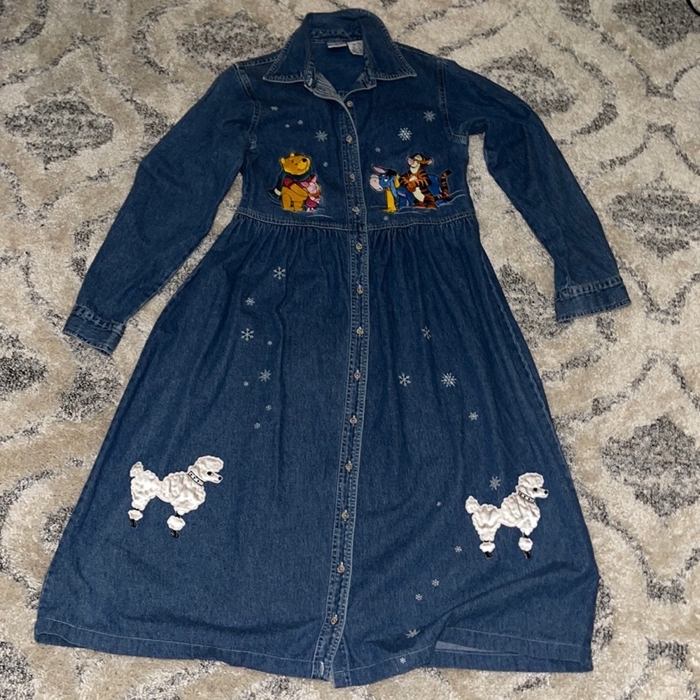 NWOT Vintage embroidered Disney dress